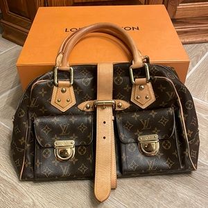 Manhattan Handbag Monogram Canvas GM